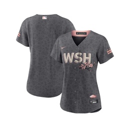 Womens Gray Washington Nationals City Connect Replica Team Jersey