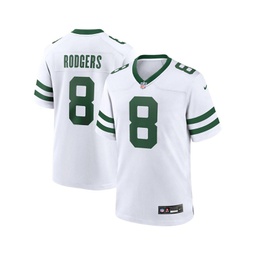 Mens Aaron Rodgers White New York Jets Legacy Player Game Jersey