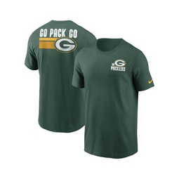 Mens Green Green Bay Packers Blitz Essential T-shirt