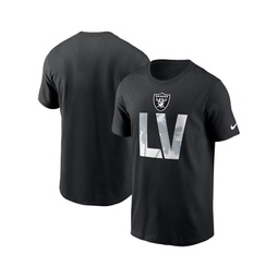 Mens Black Las Vegas Raiders Local Essential T-shirt