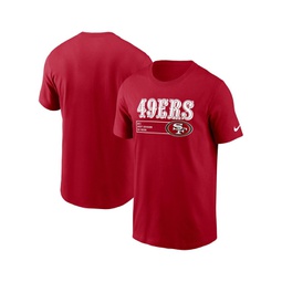 Mens Scarlet San Francisco 49ers Division Essential T-shirt