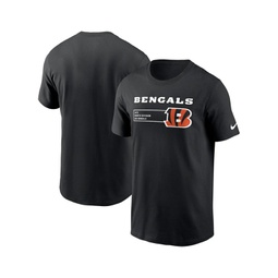 Mens Black Cincinnati Bengals Division Essential T-shirt
