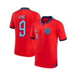 Mens Harry Kane Red England National Team 2022/23 Away Breathe Stadium Replica Player Jersey
