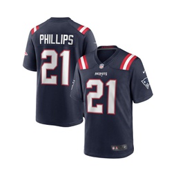 Mens Adrian Phillips Navy New England Patriots Game Jersey