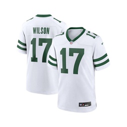 Mens Garrett Wilson White New York Jets Legacy Player Game Jersey