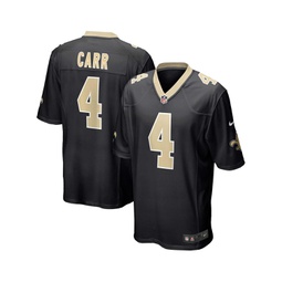 Mens Derek Carr Black New Orleans Saints Game Jersey