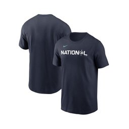 Mens Navy 2023 MLB All Star Game Wordmark T-shirt