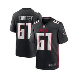 Mens Matt Hennessy Black Atlanta Falcons Player Game Jersey