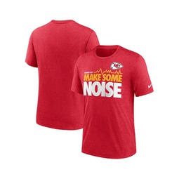 Mens Heathered Red Kansas City Chiefs Local Tri-Blend T-shirt