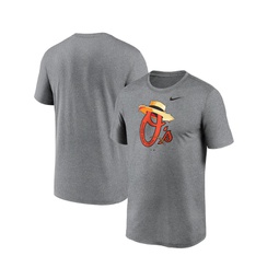 Mens Gray Baltimore Orioles 7th Inning Hat Hometown Legend Performance T-shirt