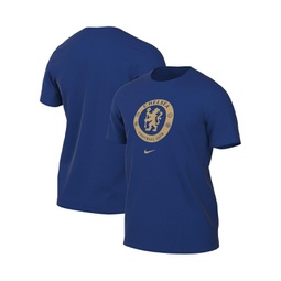 Mens Blue Chelsea Crest T-shirt