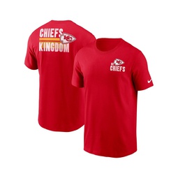 Mens Red Kansas City Chiefs Blitz Essential T-shirt