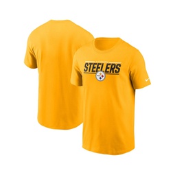 Mens Gold Pittsburgh Steelers Muscle T-shirt