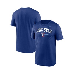 Mens Royal Texas Rangers Local Legend T-shirt