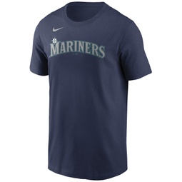 Seattle Mariners Mens Swoosh Wordmark T-Shirt