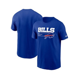 Mens Royal Buffalo Bills Division Essential T-shirt