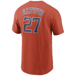 Mens Jose Altuve Houston Astros Name and Number Player T-Shirt