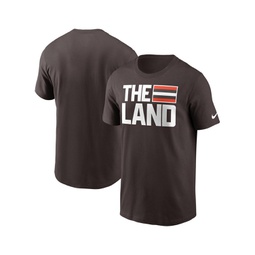Mens Brown Cleveland Browns Local Essential T-shirt