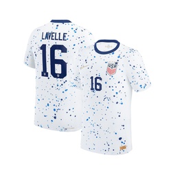 Mens Rose Lavelle White USWNT 2023 Home Authentic Jersey