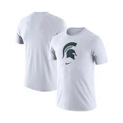 Mens White Michigan State Spartans Essential Logo T-shirt