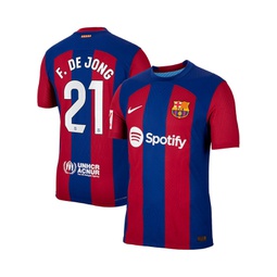 Mens Frenkie de Jong Royal Barcelona 2023/24 Home Authentic Jersey