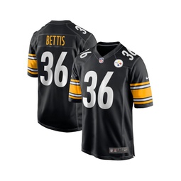 Mens Jerome Bettis Black Pittsburgh Steelers Retired Player Game Jersey