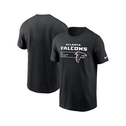 Mens Black Atlanta Falcons Division Essential T-shirt