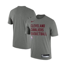 Mens Heather Gray Cleveland Cavaliers 2023/24 Sideline Legend Performance Practice T-shirt