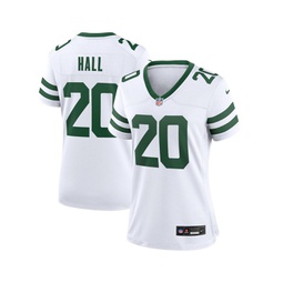Womens Breece Hall White New York Jets Legacy Player Game Jersey