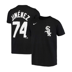 Big Boys Eloy Jimenez Black Chicago White Sox Player Name Number T-shirt