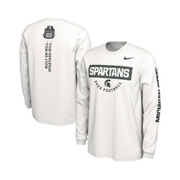 Mens White Michigan State Spartans 2023 Fan Long Sleeve T-shirt