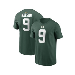 Mens Christian Watson Green Green Bay Packers Player Name and Number T-shirt