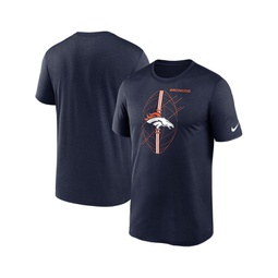 Mens Navy Denver Broncos Big and Tall Legend Icon Performance T-shirt
