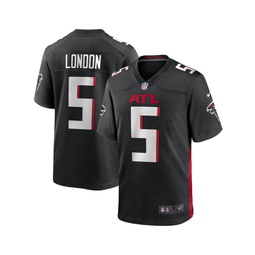 Mens Drake London Black Atlanta Falcons Player Game Jersey
