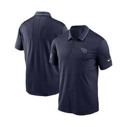 Mens Navy Tennessee Titans Sideline Victory Performance Polo Shirt