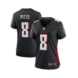 Womens Kyle Pitts Black Atlanta Falcons 2021 NFL Draft First Round Pick Player Game Jersey