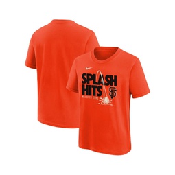 Big Boys Orange San Francisco Giants Local T-shirt