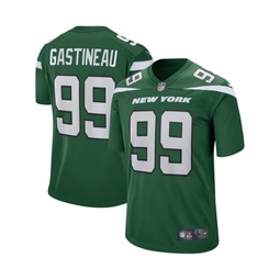 Mens Mark Gastineau Gotham Green New York Jets Game Retired Player Jersey