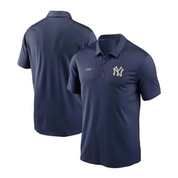 Mens Navy New York Yankees Cooperstown Collection Logo Franchise Performance Polo Shirt