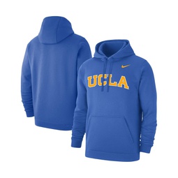 Mens Blue UCLA Bruins Logo Club Pullover Hoodie