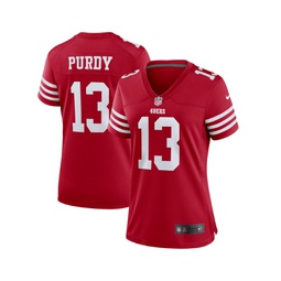 Womens Brock Purdy Scarlet San Francisco 49ers Game Player Jersey
