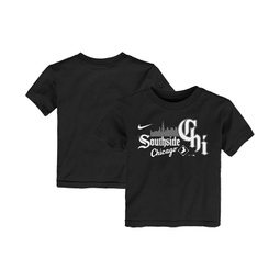 Toddler Boys and Girls Black Chicago White Sox City Connect Graphic T-shirt
