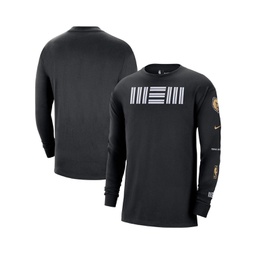 Mens Black Memphis Grizzlies 2023/24 City Edition Max90 Expressive Long Sleeve T-shirt