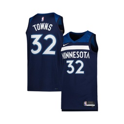 Mens and Womens Karl-Anthony Towns Navy Minnesota Timberwolves Swingman Jersey - Icon Edition