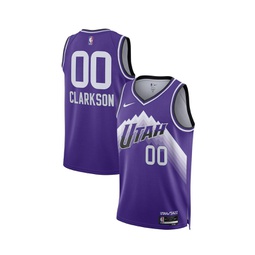 Mens and Womens Jordan Clarkson Purple Utah Jazz 2023/24 Swingman Jersey - City Edition