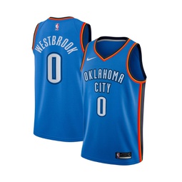 Mens Russell Westbrook Blue Oklahoma City Thunder Swingman Player Jersey - Icon Edition