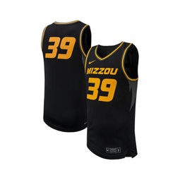 Mens #39 Black Missouri Tigers Replica Basketball Jersey