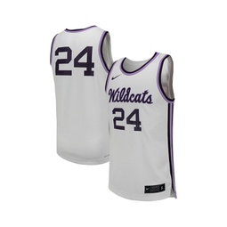 Mens # White Kansas State Wildcats Replica Basketball Jersey