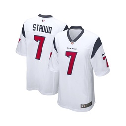 Mens CJ Stroud White Houston Texans 2023 NFL Draft First Round Pick Game Jersey