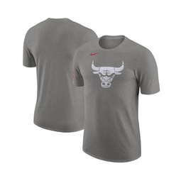 Mens Charcoal Chicago Bulls 2023/24 City Edition Essential Warmup T-shirt